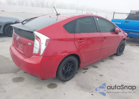 2013 Toyota Prius Four from USA, damaged, VIN JTDKN3DU5D5630193